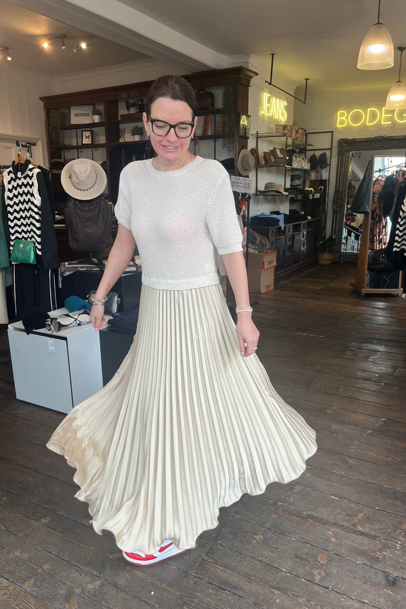 Mimi Pleated Dress