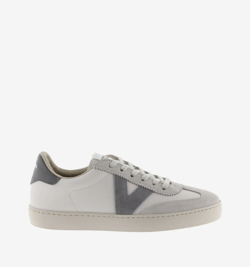 Berlin Leather Trainers Grey