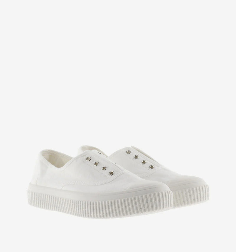 Re-Edition Canvas Plimsole Blanco