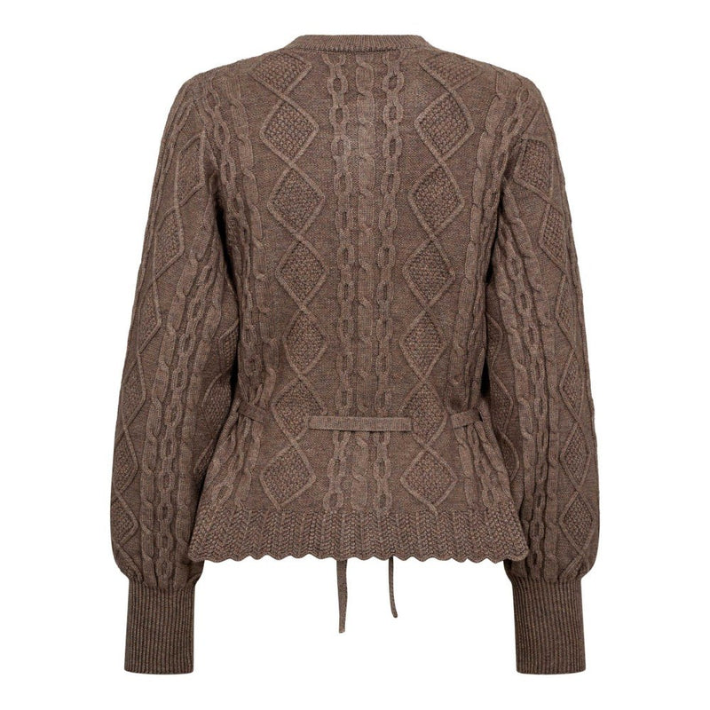 Lucie Cable Tie Cardigan