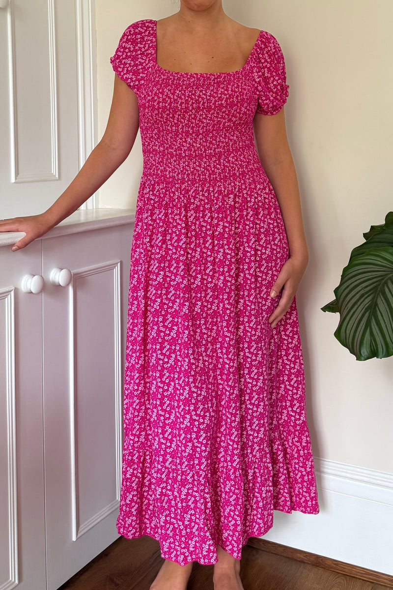 Marisa Smocked Dress