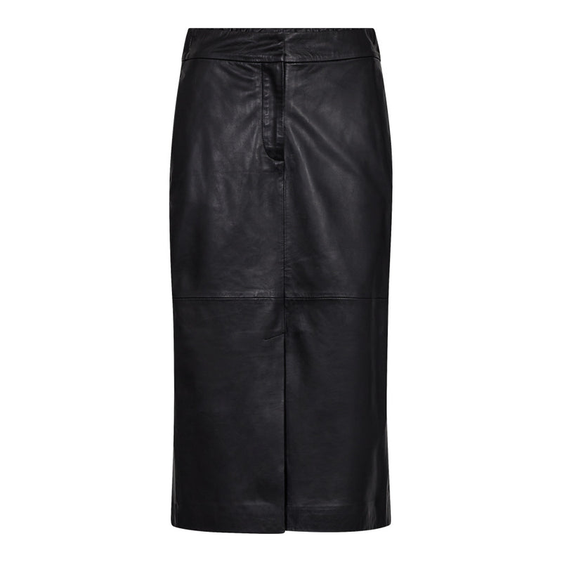 Phoebe Leather Skirt