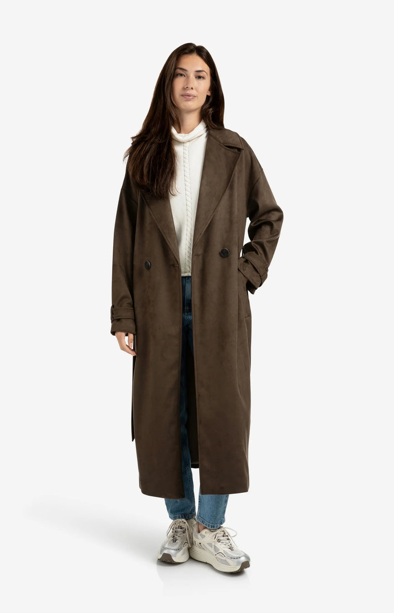 Devon Suede Coat