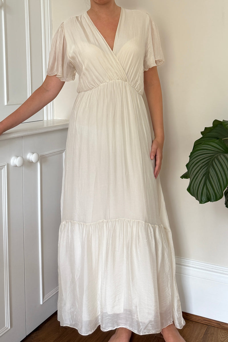 Grace Silk Mix Dress