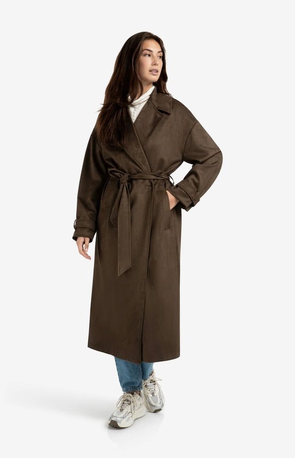Devon Suede Coat