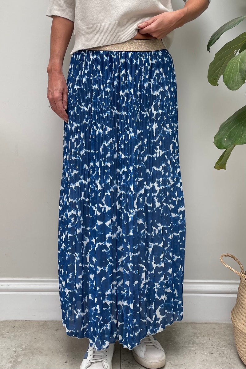 Betsy Abstract Print Skirt