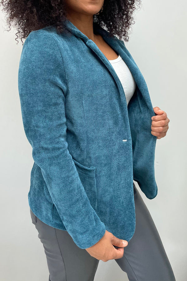 Collette Cord Jacket Peacock