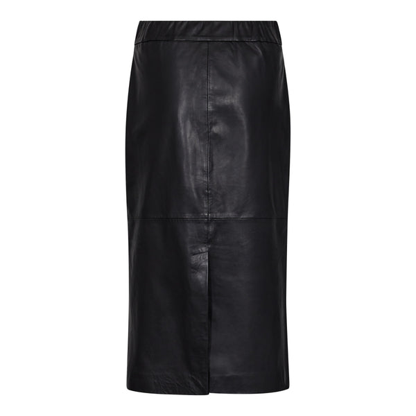 Phoebe Leather Skirt