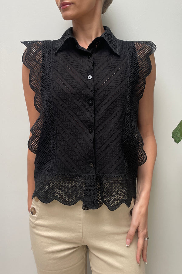 Chloe Blouse Black