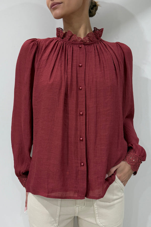 Agnes Brick Long Sleeve