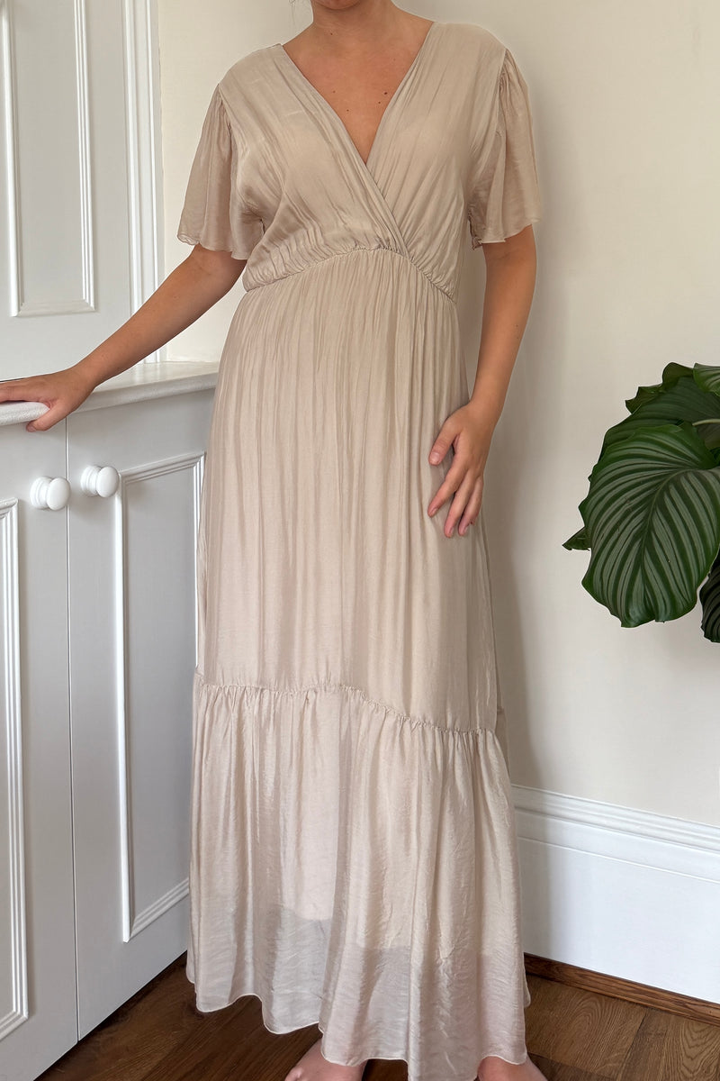 Grace Silk Mix Dress