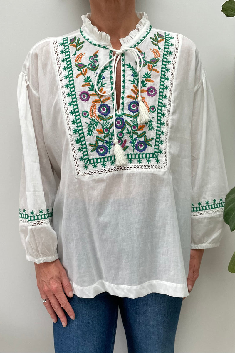 Jody Embroidered Blouse