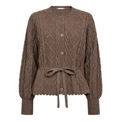 Lucie Cable Tie Cardigan