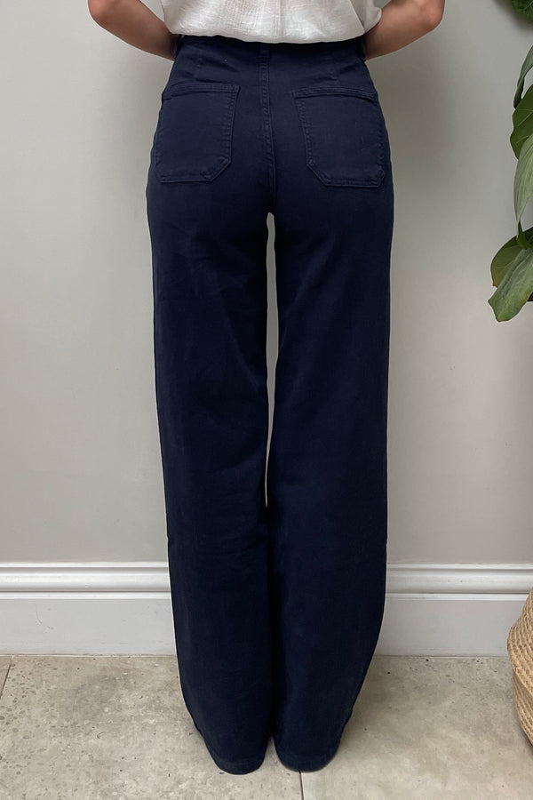 Ginny Navy Flares