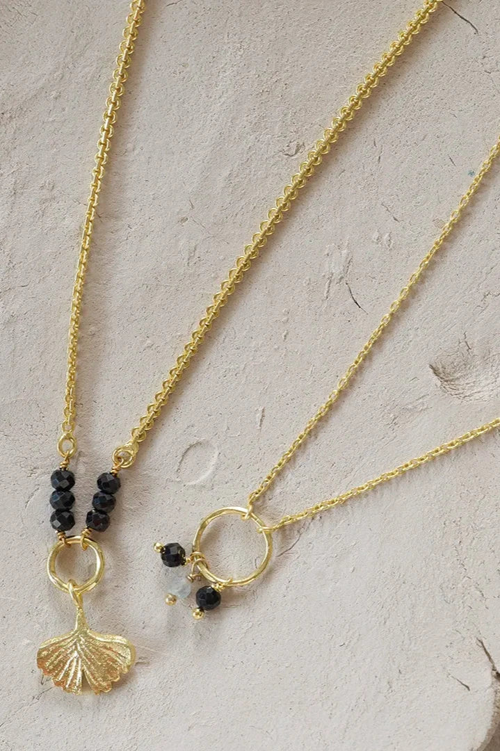 Sentiment Black Onyx Necklace