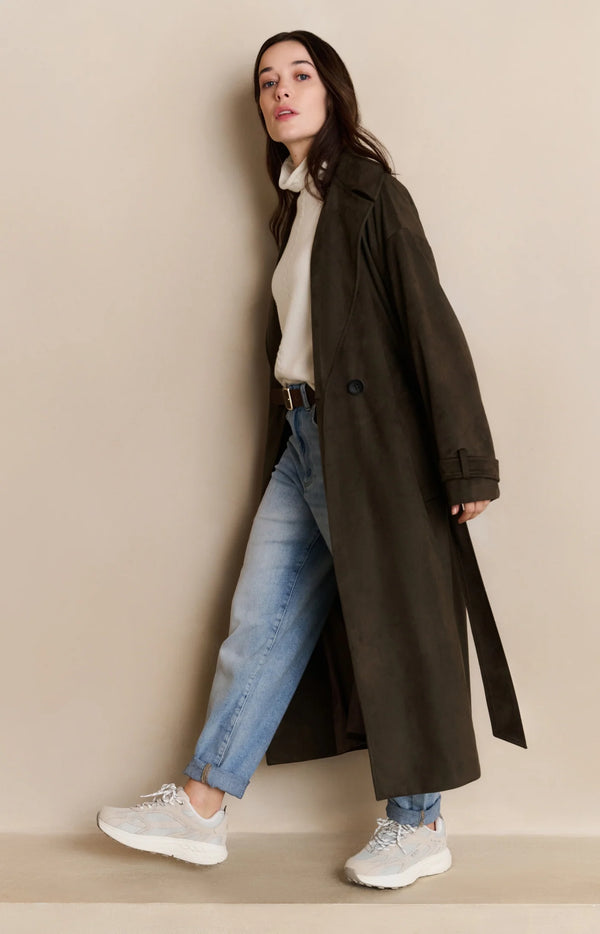 Devon Suede Coat