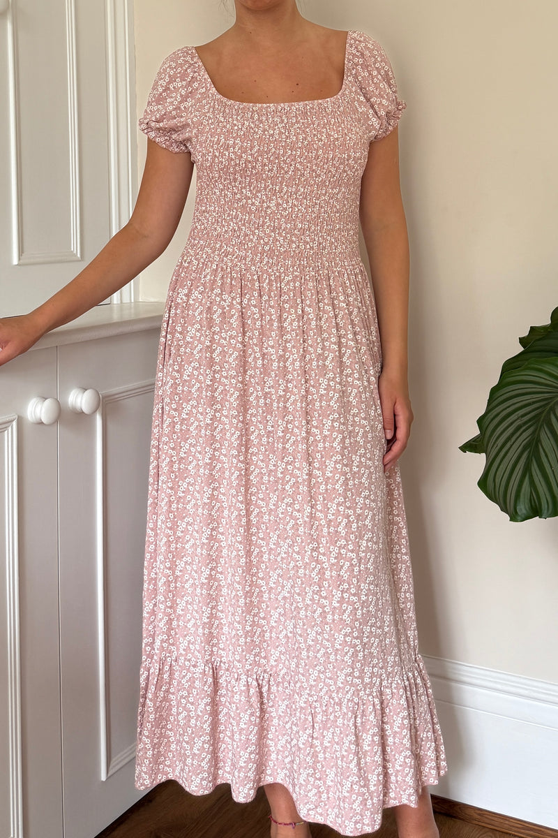 Marisa Smocked Dress