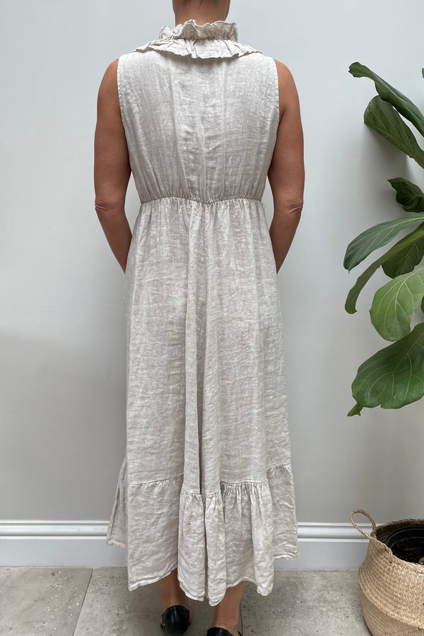 Fleur Linen Dress