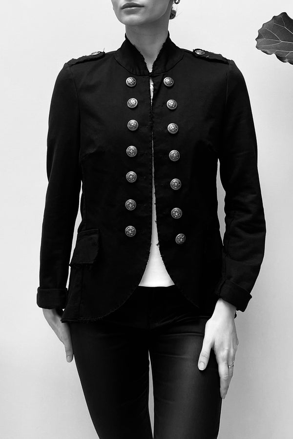 Florence Military Jacket Black