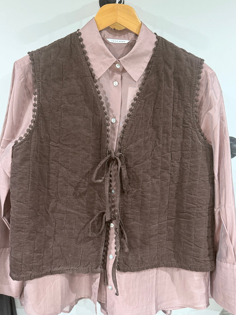 Jolene Cord Waistcoat