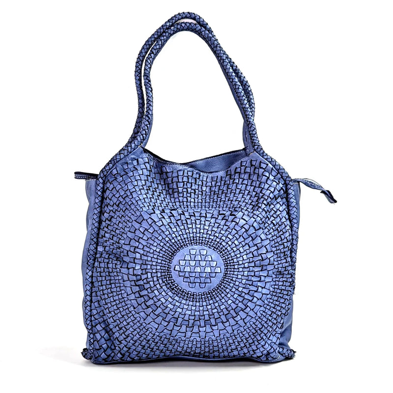 Woven Leather Bag