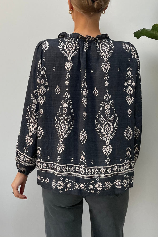 Savoie Printed Blouse