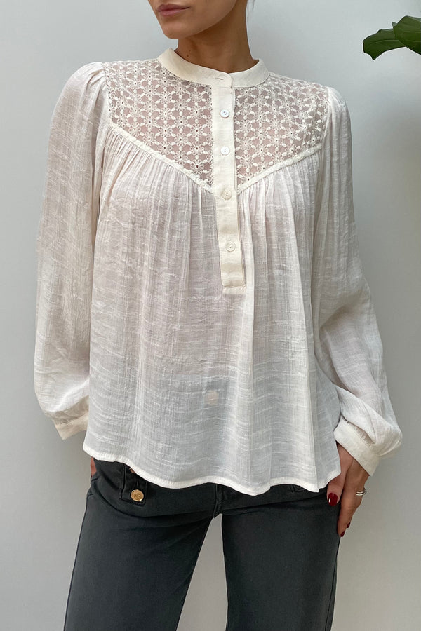 Annie Gathered Blouse