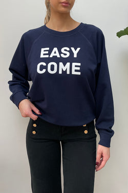 Easy Navy Sweatshirt