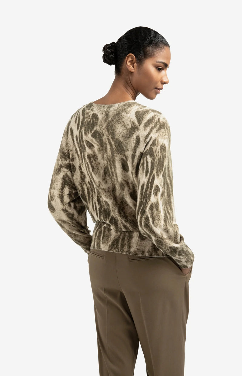 Zoe Abstract Sweater