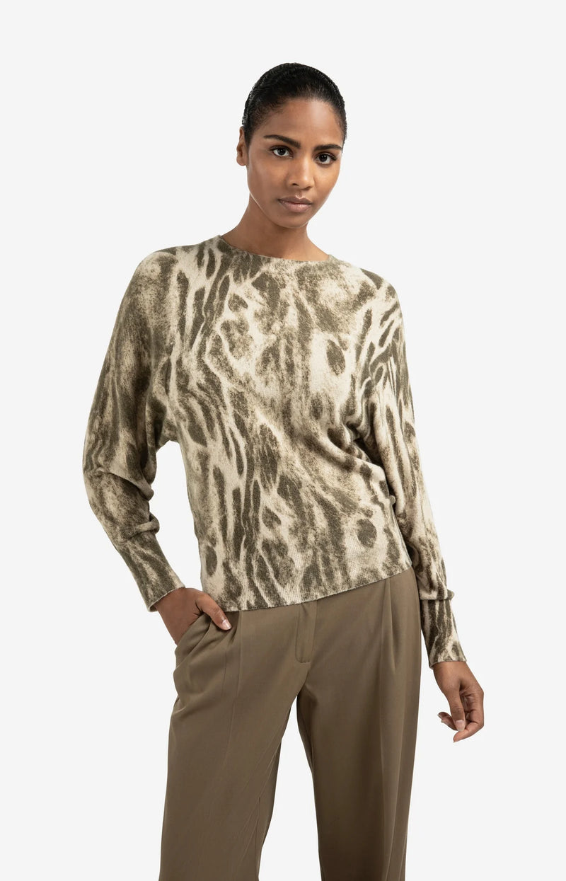 Zoe Abstract Sweater