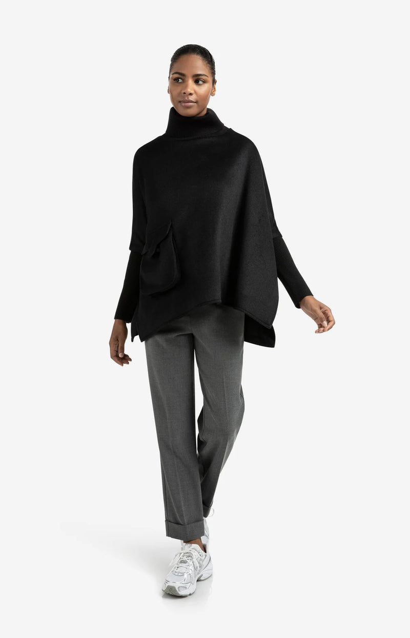 Francis Wool Blend Poncho