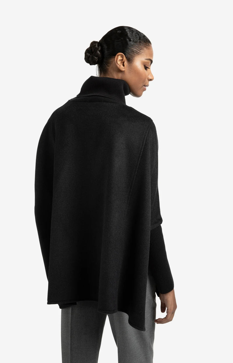 Francis Wool Blend Poncho