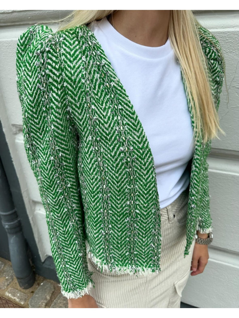 Alfie Green Boucle jacket