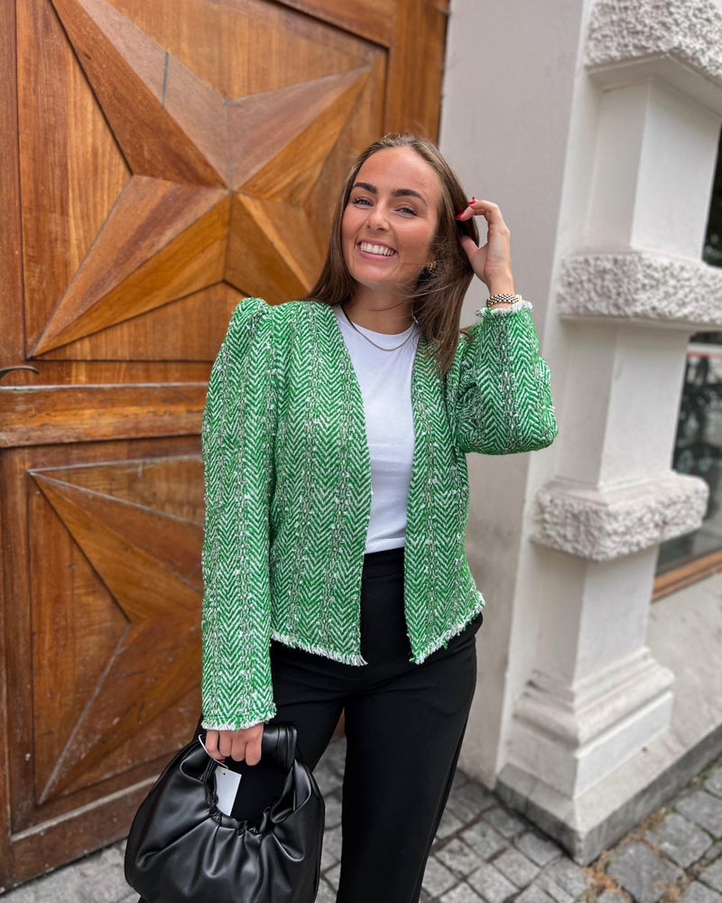 Alfie Green Boucle jacket