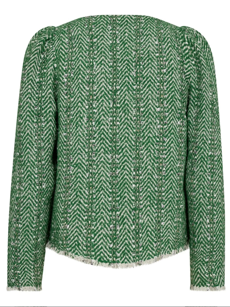 Alfie Green Boucle jacket