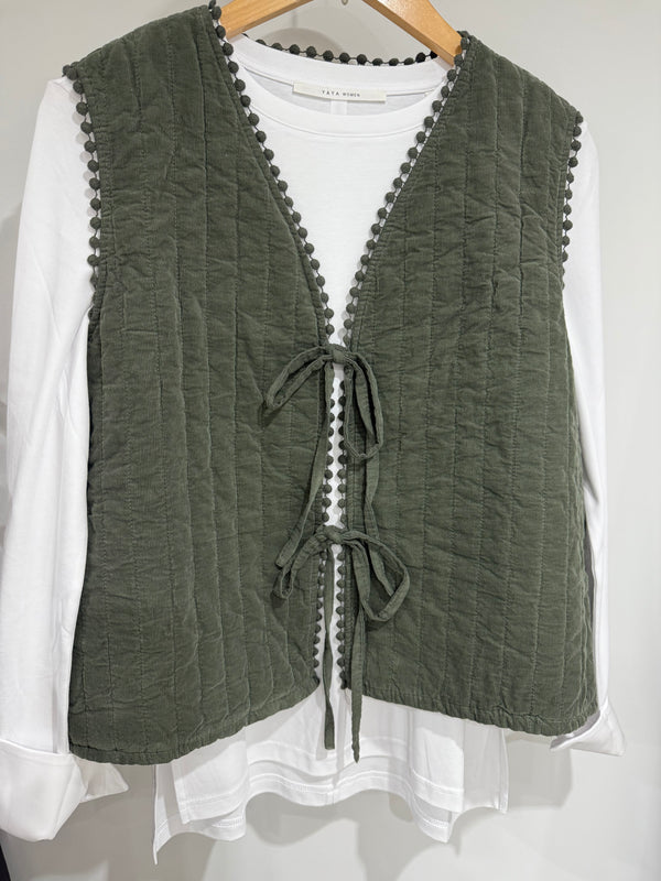 Jolene Cord Waistcoat