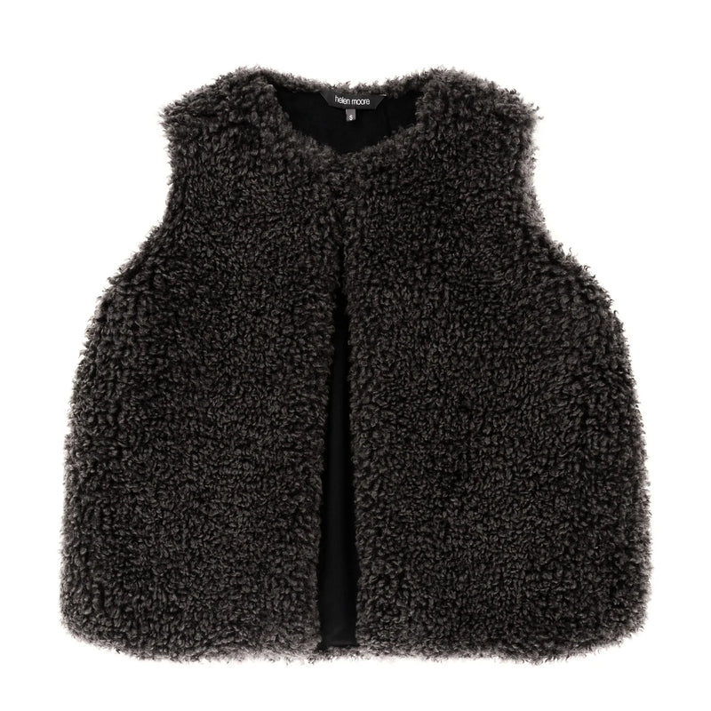 Vinnie Faux Sheepskin Gilet