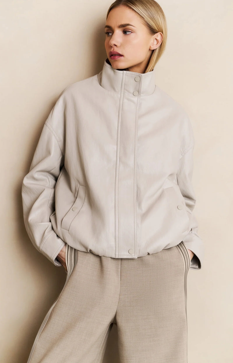 Leon Faux Leather Jacket