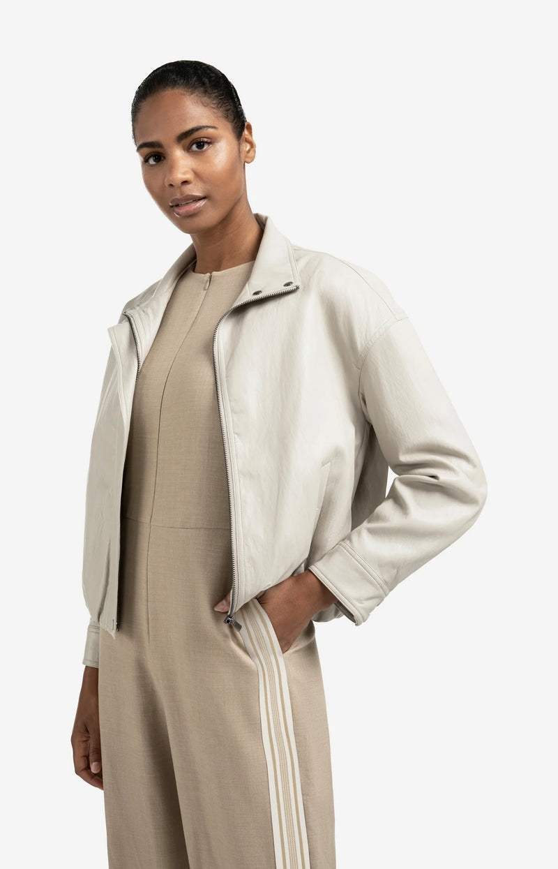 Leon Faux Leather Jacket