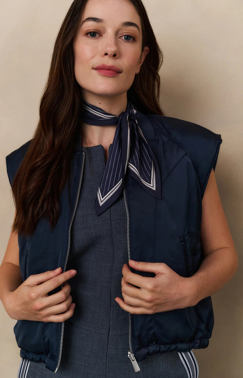 Claude Tie Narrow Scarf