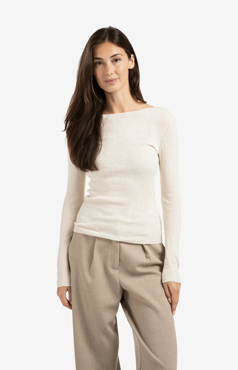 Phoebe Textured Fine Knit