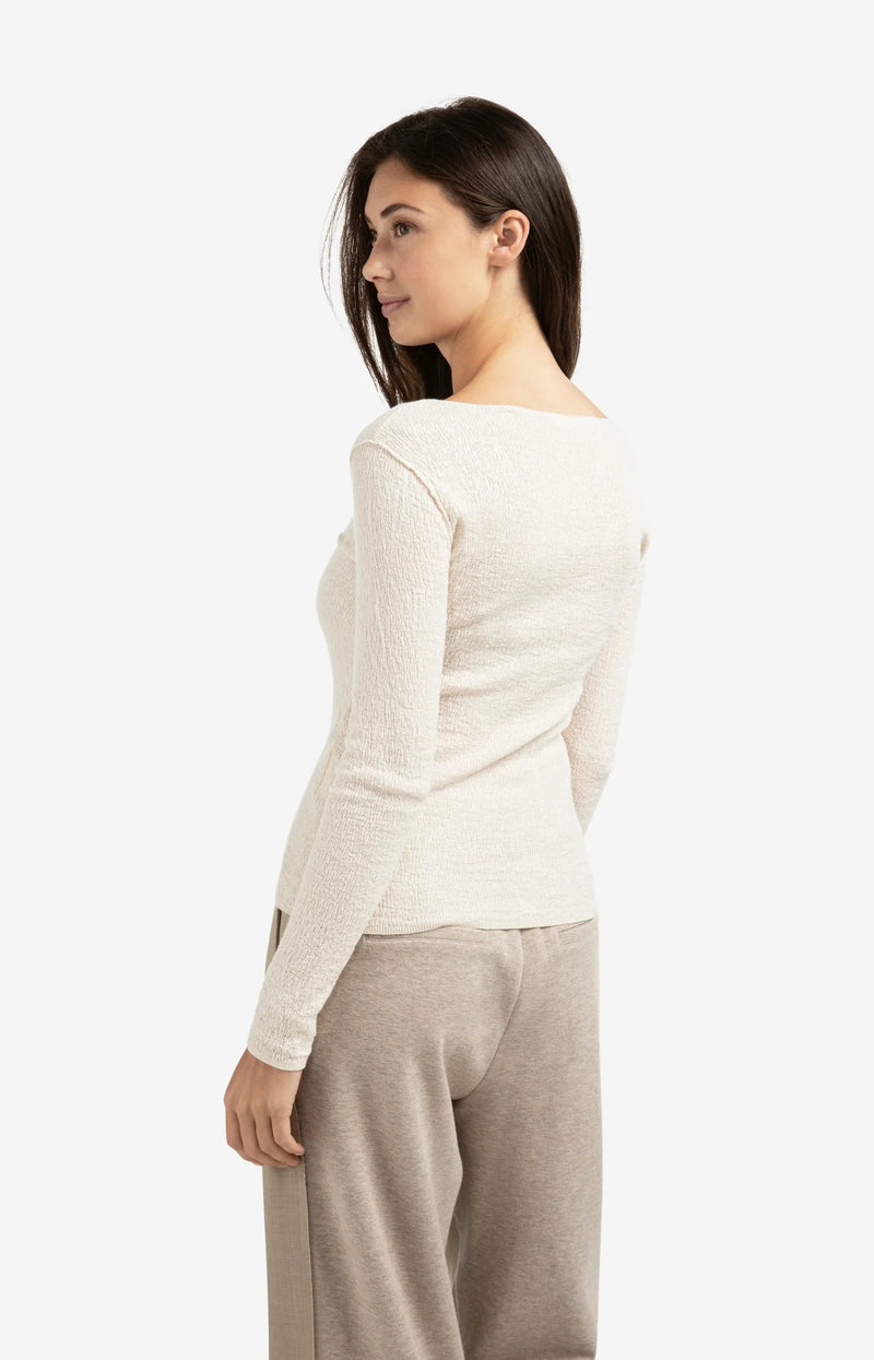 Phoebe Textured Fine Knit