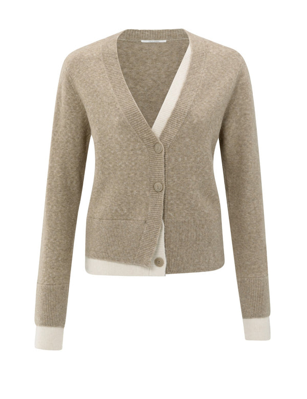 Lewis Contrast Cardigan