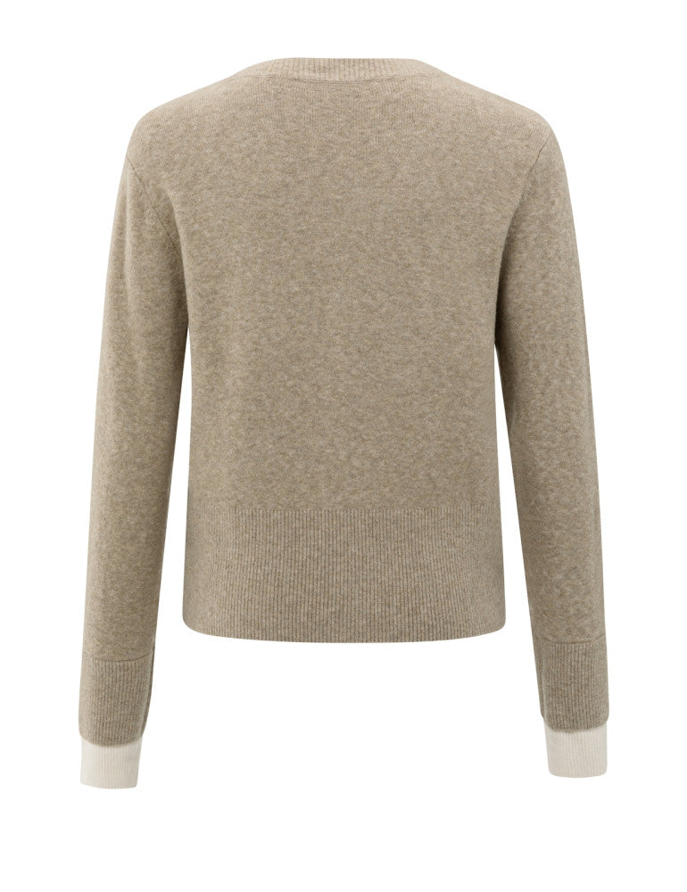 Lewis Contrast Cardigan