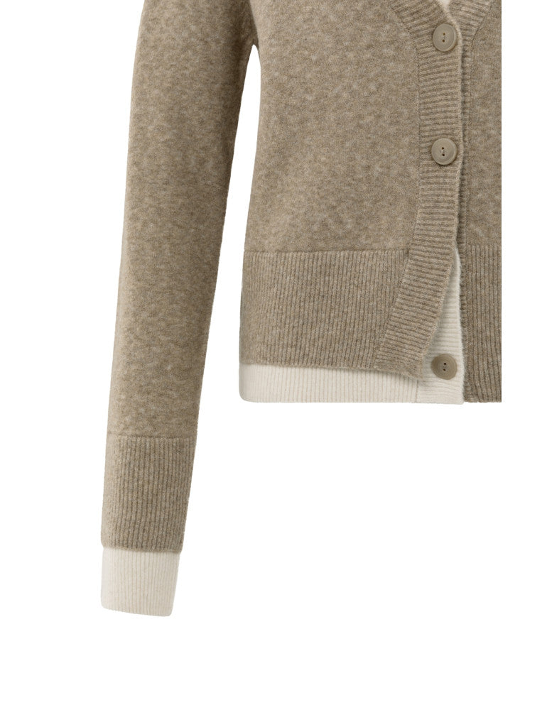 Lewis Contrast Cardigan