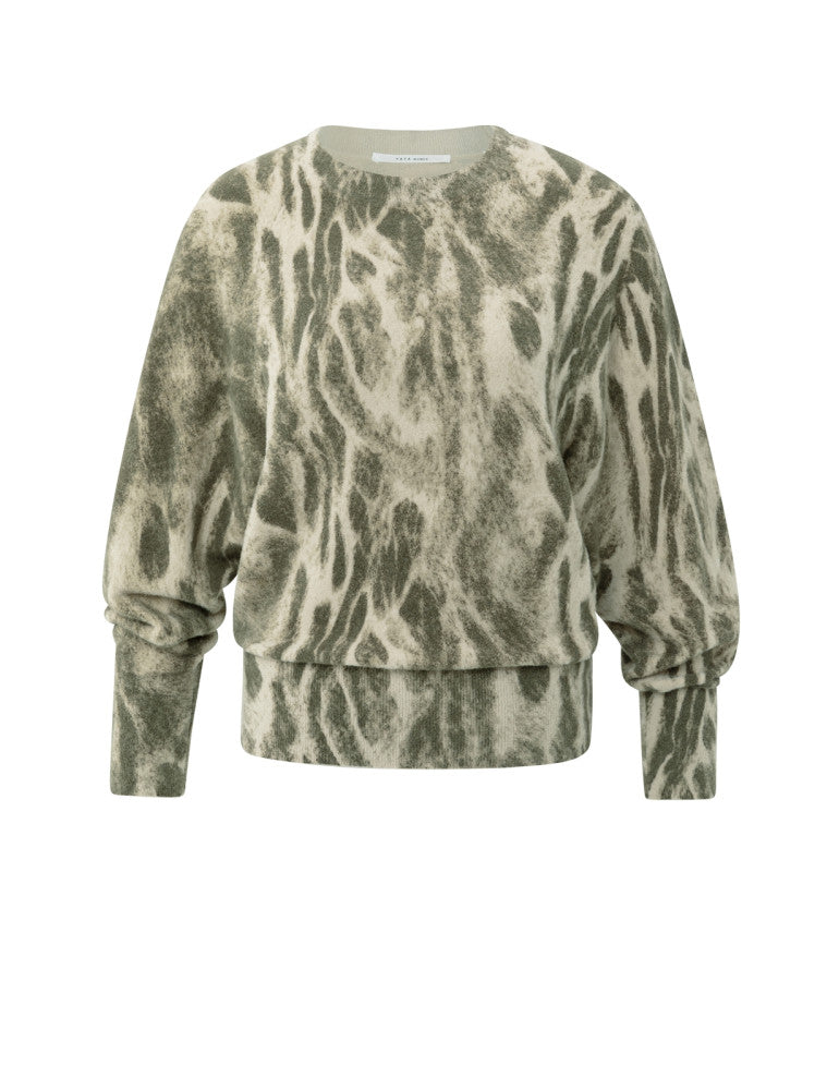 Zoe Abstract Sweater