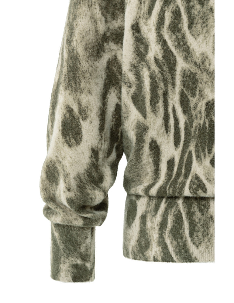 Zoe Abstract Sweater