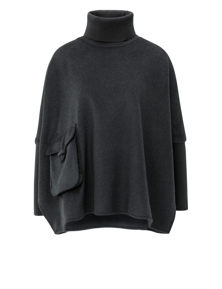 Francis Wool Blend Poncho