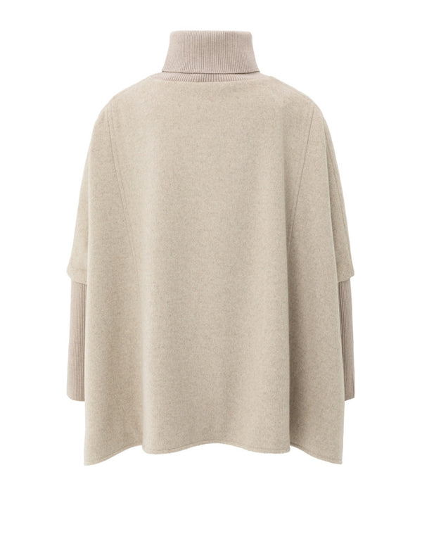 Francis Wool Blend Poncho