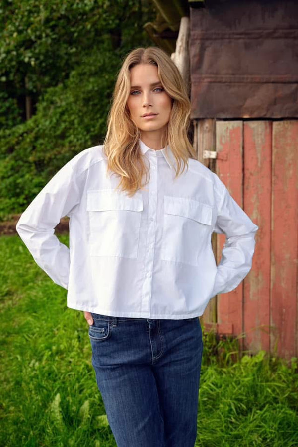 Netty Pocket Blouse